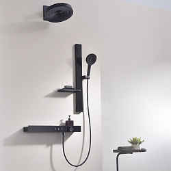 Фото Душевой комплект Black&White Gravity GH-9025-MB черный матовый