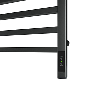 Изображение Полотенцесушитель электрический Point Вега П9 50x80 графит блеск Полотенцесушитель электрический Point Вега П9 50x80 графит блеск , изображение 3