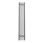 Изображение Полотенцесушитель электрический Point Фрея П2 18x120 графит блеск Полотенцесушитель электрический Point Фрея П2 18x120 графит блеск , изображение 1