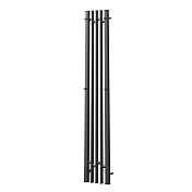 Изображение Полотенцесушитель электрический Point Фрея П2 18x120 графит блеск Полотенцесушитель электрический Point Фрея П2 18x120 графит блеск , изображение 2