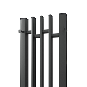 Изображение Полотенцесушитель электрический Point Фрея П2 18x120 графит блеск Полотенцесушитель электрический Point Фрея П2 18x120 графит блеск , изображение 3