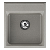 Изображение Мойка кухонная Point Мисти 46 PN3011AL серый Мойка кухонная Point Мисти 46 PN3011AL серый , изображение 1