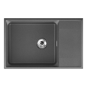 Изображение Мойка кухонная Point Этна 78 PN3012GR графит Мойка кухонная Point Этна 78 PN3012GR графит , изображение 1