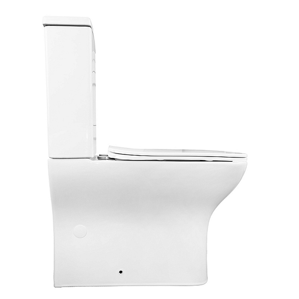 Унитаз-компакт Azario Fresco AZ-8302 безободковый , изображение 9