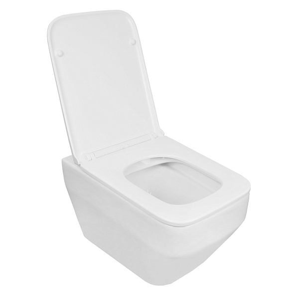 Унитаз подвесной Azario Moneo AZ-0062 безободковый , изображение 2