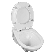 Унитаз подвесной Loranto Fredo CS-WH8005 безободковый , изображение 4