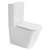 Изображение Унитаз-компакт Abber Rechteck AC1210TMW Унитаз-компакт Abber Rechteck AC1210TMW , изображение 1